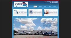 Desktop Screenshot of lazarodelivery.com